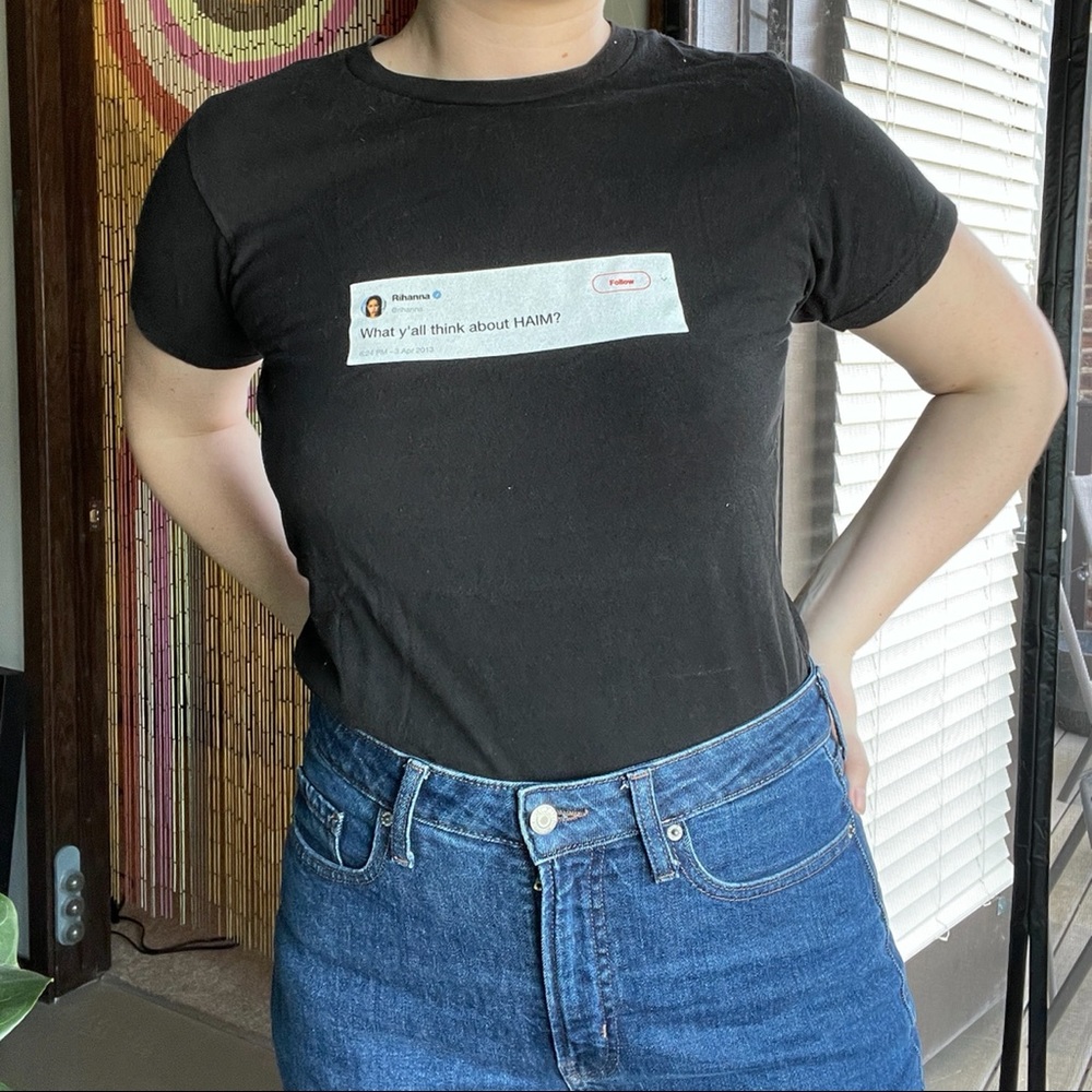 HAIM | Rihanna Tweet Tee